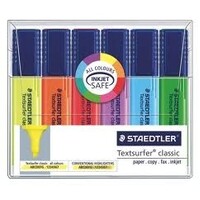 Highlighter Staedtler Textsurfer Assorted 364WP6 Wallet 6