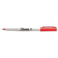 Marker Sharpie Permanent Ultra Fine S37002 Red Box 12