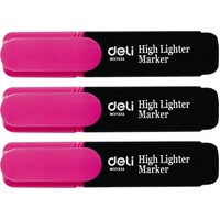 Highlighter Deli / Razorline Box 10 37232P Pink 