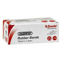 Rubber Bands Esselte Superior 100 Gram Size 18 37790 