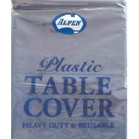 Table Cover Alpen Plastic 137 x 274cm 388143 Navy 