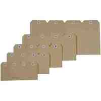 Tags Shipping Manilla Size 1 Buff 35mm x 70mm Box 1000 Esselte 38983 