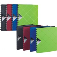 Display Book A4 30 Pocket Assorted Colours Refillable Easy Add PP Deli / Razorline 39616