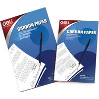 Carbon Paper A4 Deli Pack 100 Blue Print