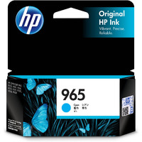 HP 965 CYAN ORIGINAL INK CARTRIDGE