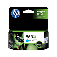 HP 965XL CYAN INK CARTRIDGE HIGH YIELD 1.6K PAGES