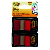 Post It Flag 3M 680 RD2 Twin Pack Red 