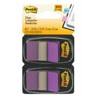 Post It Flag 3M 680 PU2 Twin Pack Purple