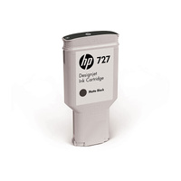 HP 727B 300ML MATTE BLACK DESIGNJET INK - T920 / T930 / T1500 / T1530 / T2500 / T2530