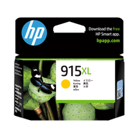 HP 915XL YELLOW  INK CARTRIDGE