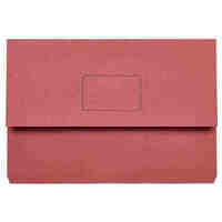 Document Wallet FC Marbig Slimpick Red Singles 