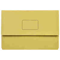 Document Wallet FC Marbig Slimpick Yellow Singles 