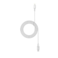 Mophie Lightning to USB-C Cable (1.8M) - White (409903199), Durable Connectors, Capable of Fast Charge Cable, Durable, Braided Nylon Exterior C