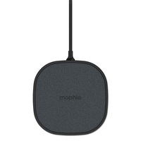 Mophie Universal Wireless Charging pad - Black (409903380), 10W Fast Wireless Charger, Charges through lightweight cases, Non-Slip charging