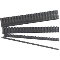 BINDING COMBS 21 loop  GBC 6MM BLACK PK100