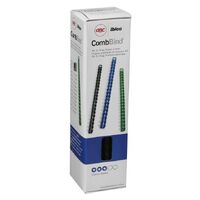 BINDING COMBS 21 loop GBC 10MM BLACK PK100