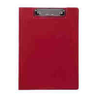 Clipfolder A4 PVC Marbig 4300003 Red