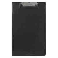 Clipfolder FC PVC Marbig Single Pocket 4300502 Black