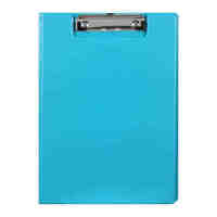 Clipfolder A4 PVC Marbig 4300601 Summer Colours Blue