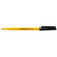 Pen Staedtler Stick 430 Fine Black Box 10