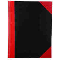 Note Book A5 Black and Red 100 Leaf Cumberland 43108 / FC6210 