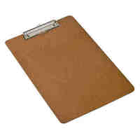 Clipboard FC Masonite Small Clip Marbig 43110