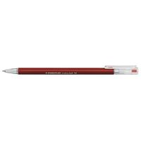 Pen Staedtler Triplus Ballpen Medium 431 Red Box 10