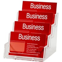 Business Card Holder Esselte 4 tiered 4BC93 43330 