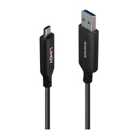 Lindy 10m USB A-C Hybrid Cbl