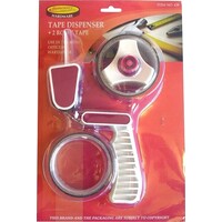 Tape Gun with 2 Rolls of Tape Homeware 438 Hangsell 