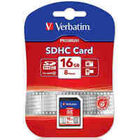 Memory Card SDHC 16GB Verbatim 43962