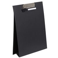 Clipboard Colourhide PE Linen A4 Black 4430002J