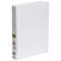 Marbig Insert Binder 2D 25mm A4 - White