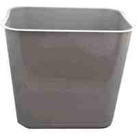 Rubbish Bin Esselte Plastic 15 Litre Grey