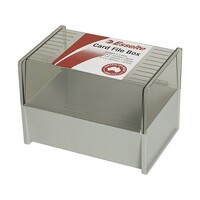 System Card Box 4 x 6 Esselte 45868 Dove Grey