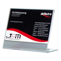 Deflecto Business Place Card Holder 46301