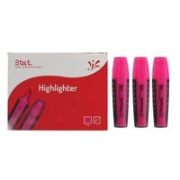 HIGHLIGHTER STAT PINK BX10