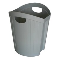 Waste Bin 15 Litre Esselte Nouveau Dove Grey 48426