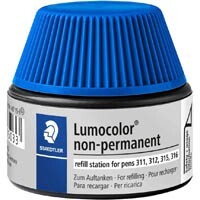 Refill Pot Steadtler Non Permanent Lomocolor 15ml 487 15 3 Blue