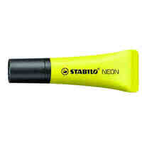 Highlighter Stabilo Neon Yellow Box 10 