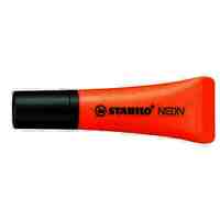 Highlighter Stabilo Neon Orange Box 10