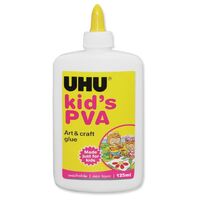 Adhesive UHU PVA White Glue 125ml