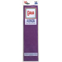 Crepe Paper Gala No 23 Purple 12 Packs