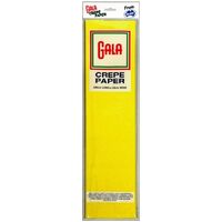 Crepe Paper Gala No 62 Canary 12 Packs