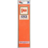 Crepe Paper Gala No 65 Orange 12 Packs