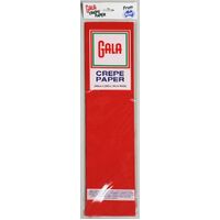 Crepe Paper Gala No 81 Scarlet 12 Packs