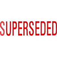 Stamp XStamper Self Inking 1366 SUPERSEDED Red 