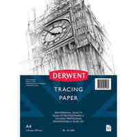 Tracing Paper Derwent 90/95gsm A4 Pad 50 Sheets