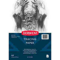 Tracing Paper Derwent 60/65gsm A4 Pad 50 Sheets 