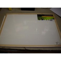 Whiteboard 45 x 60cm Wooden Frame Dats 50491